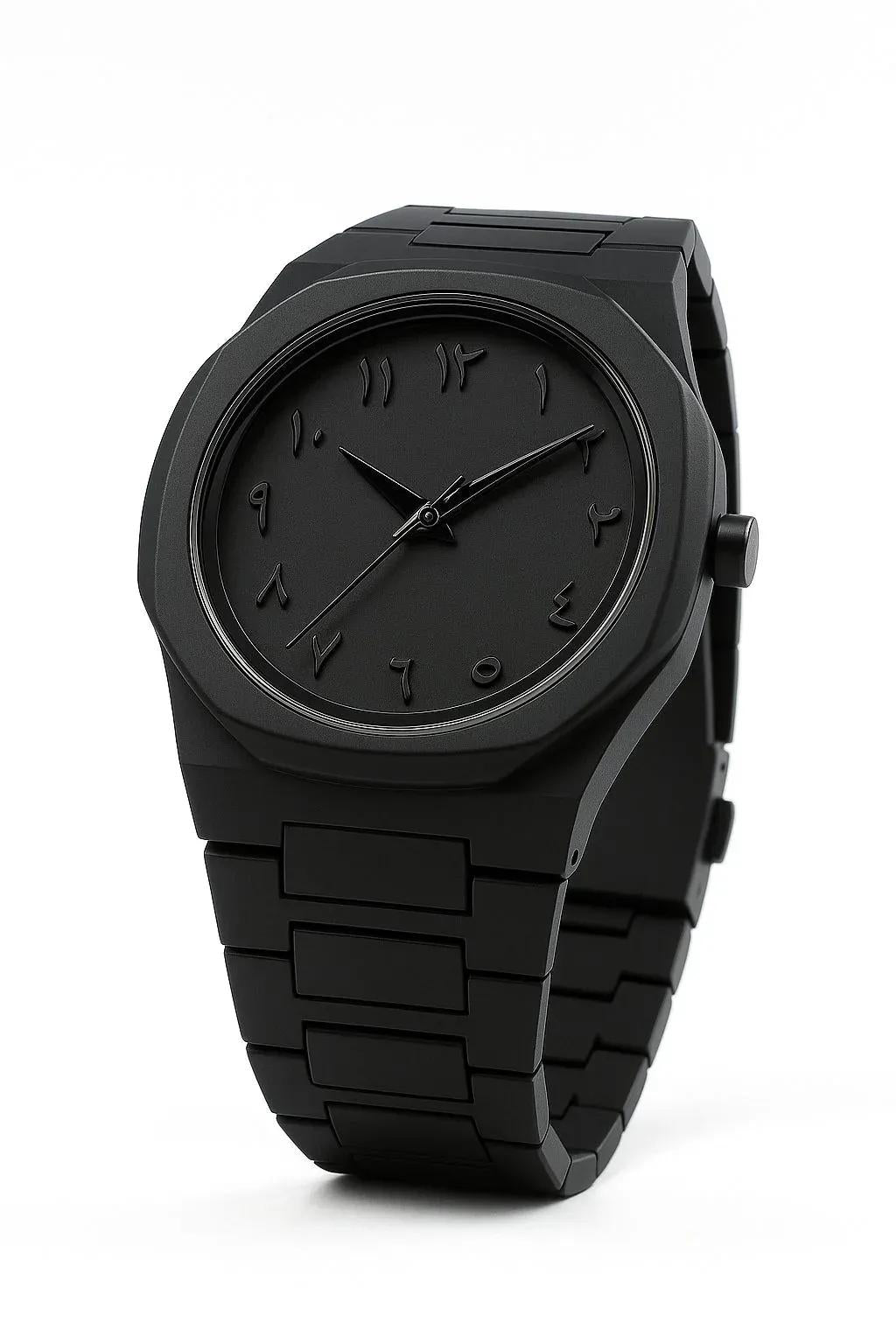 "Arabic Cora Watch – Timeless Elegance with an Arabic Touch"